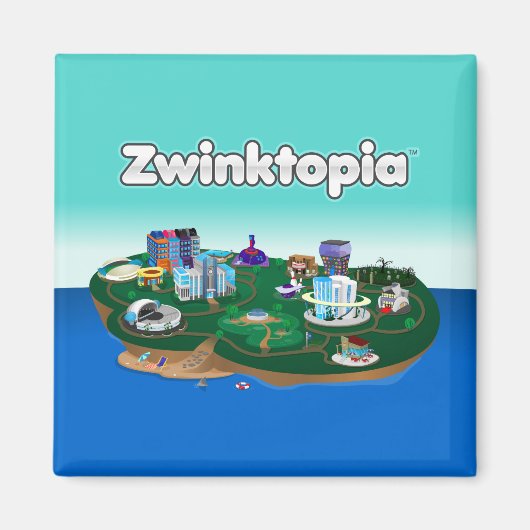 Zwinktopia Magnet (Vorne)