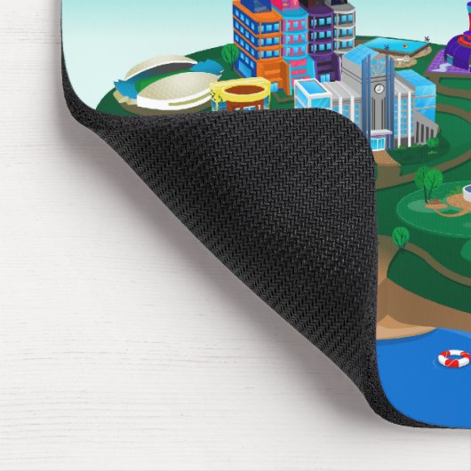 Zwinktopia Mousepad (Ecke)