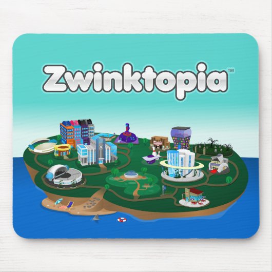 Zwinktopia Mousepad (Vorne)