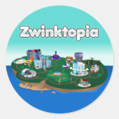 Zwinktopia Stickers (Vorderseite)
