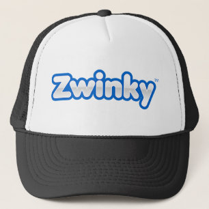 Zwinky Logo-Hut - Schwarzes Truckerkappe