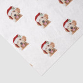 Zwirn-Papier der goldenen Weihnachtsweihe Seidenpapier (Ausschnitt)