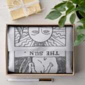 Zwirn-Papier der Sun-Tarot-Karte Seidenpapier (Geschenk)