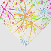 Zwirn-Papier-Regenbogenfeuerwerk Seidenpapier (Ausschnitt)