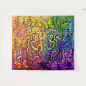 Zwirnband Wandteppich (Vorderseite (Horizontal))