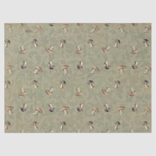 Zwirnpapier "Earthy Toadstools" Seidenpapier (Vorderseite)