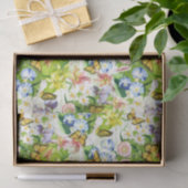 Zwirnpapier für Blumen und Monarchen Seidenpapier (Geschenk)