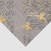 Zwirnpapier für Goldbeere und Scroll Seidenpapier (Detail)