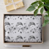 Zwirnpapier für Mond und Sterne Seidenpapier (Geschenk)