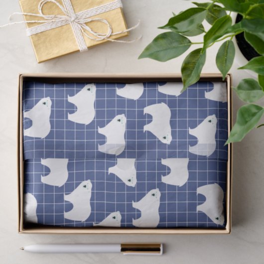 Zwirnpapier für Polar Seidenpapier (Geschenk)