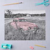 Zwirnpapier für rosa Fahrzeuge Seidenpapier (Basteln)