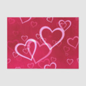 Zwirnpapier für wirbelnde Herzen Seidenpapier (Vorderseite)