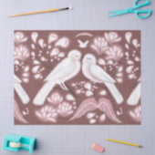 Zwirnpapier liebt Vögel Seidenpapier (Basteln)