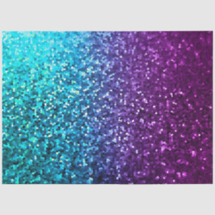 Zwirnpapier Mosaik Sparkley Textur Seidenpapier