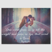 Zwirnpapier Seidenpapier (Vorderseite)