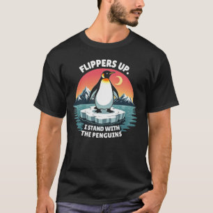 Zwirnsteine, die ich mit den Pinguinen halte T-Shirt