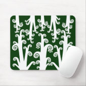 Zwirnsteine - Dunkelgrün Mousepad (Mit Mouse)