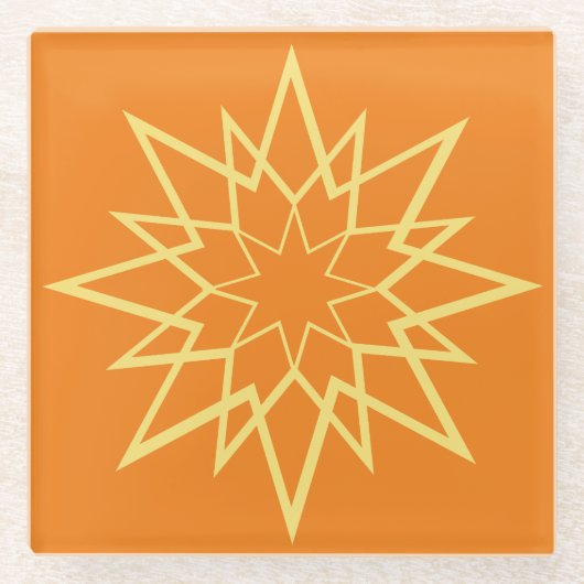 Zwirnsteine Glasuntersetzer (Vorderseite)