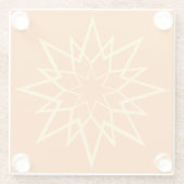 Zwirnsteine Glasuntersetzer (Rückseite)