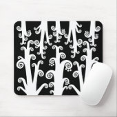 Zwirnsteine - schwarz mousepad (Mit Mouse)