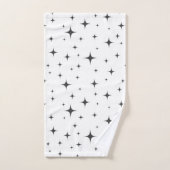 Zwirnsterne Badhandtuch Set (Handtuch)