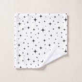 Zwirnsterne Badhandtuch Set (Waschlappen)