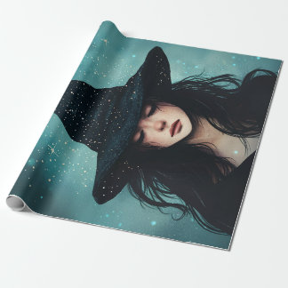 Zwirntafel für Möbel in der Nacht Geschenkpapier