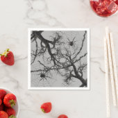 Zwirnweine und Spieglein Halloween Serviette (Beispiel)