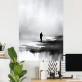 Zwischen Abarewell und Morgendämmerung Poster (Heimbüro)