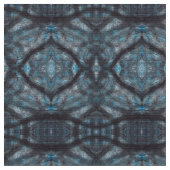 Zwischen blauer abstrakter Aquarellkunst Stoff (Nahaufnahme)