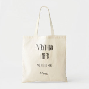 Zwischen Carpools alles benötige ich Tasche