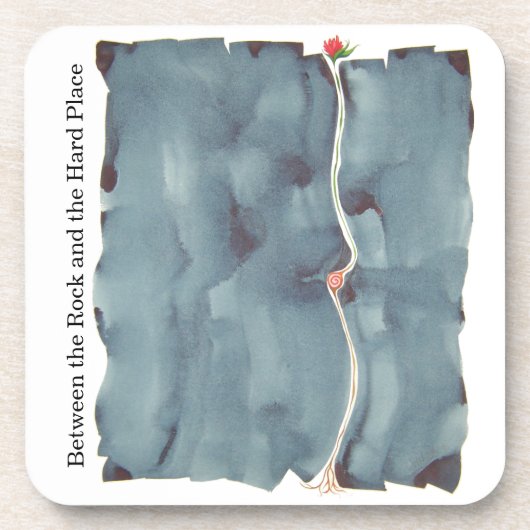 Zwischen dem Felsen und dem harten Getränkeuntersetzer (Vorderseite)
