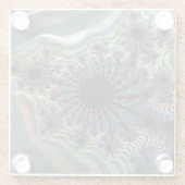 Zwischen dem Untersetzer Falten (Rückseite)