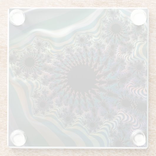 Zwischen dem Untersetzer Falten (Rückseite)