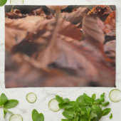 Zwischen den Baumstämmen Geschirrtuch (Gefaltet)