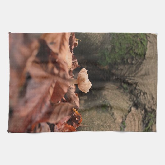 Zwischen den Baumstämmen Geschirrtuch (Horizontal)