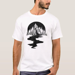 Zwischen den Bergen und den Sternen T-Shirt