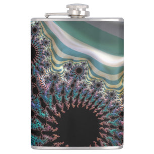 Zwischen den Falten Flachmann