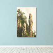 Zwischen den Gipfeln und Tälern des Grand Canyon i Leinwanddruck (Insitu (Holzboden))