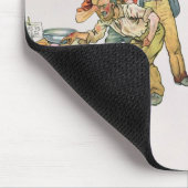 Zwischen den Stunden von 7 und 8 a.m. Mousepad (Ecke)