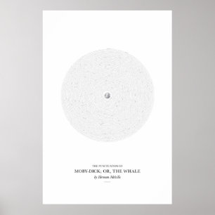 Zwischen den Worten: Moby-Dick; oder, der Wal Poster