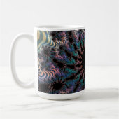 Zwischen der Falten-Tasse Kaffeetasse (Links)