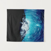 Zwischen der Galaxie und dem Berg Wandteppich (Vorderseite (Horizontal))