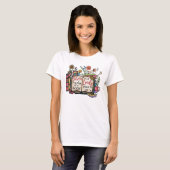 Zwischen der Seite eines Buches T-Shirt (Vorne ganz)