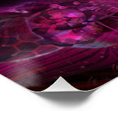 Zwischen Dimensionen perfektes Poster (Ecke)