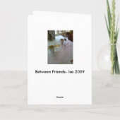 Zwischen Freunden Karte (Rückseite)