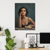 Zwischen Gedanke und Geschmack Poster (Heimbüro)