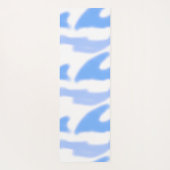 Zwischen Gedanken Wave World Beach Surf Yoga Mat Yogamatte (Rückseite)