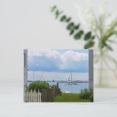 Zwischen Häusern Postkarte (Stehend Vorderseite)