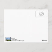 Zwischen Häusern Postkarte (Rückseite)